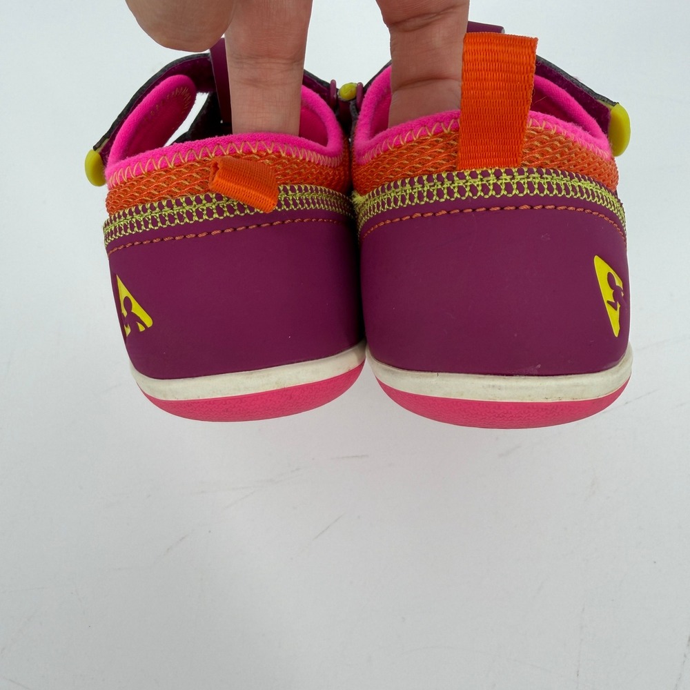 Plae Sam 2.0 Purple‎ Sandals Shoes Size 1.5 Girls - Picture 6 of 8